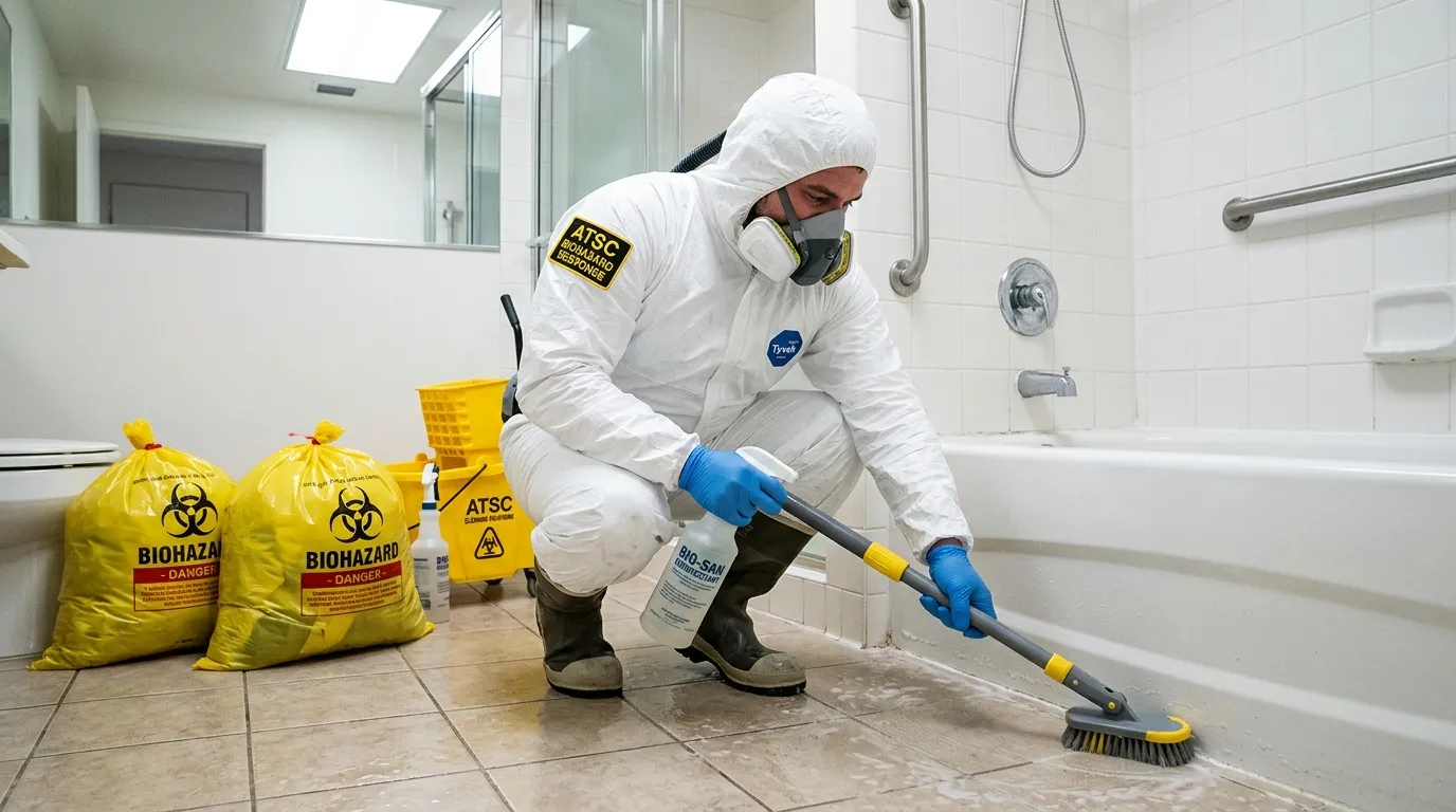 Decontamination equipment deployed for Blood Cleanup in El Monte